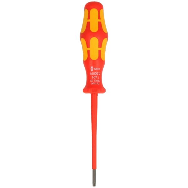 Wera VDE TORX Schraubendreher TX 10 05006170001