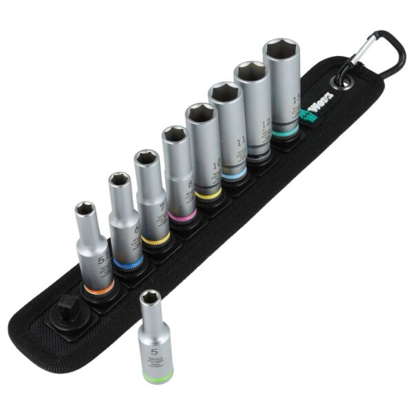 Wera Steckschlüsselsatz mit schmalem 1/4" Antrieb 05004525001