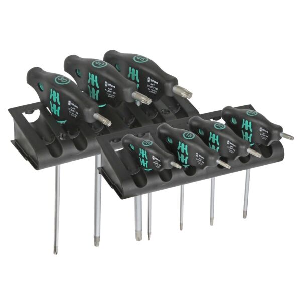 Wera Quergriff-Schraubendreher-Satz 467 Torx mit Haltefunktion 7-teilig 05023452001