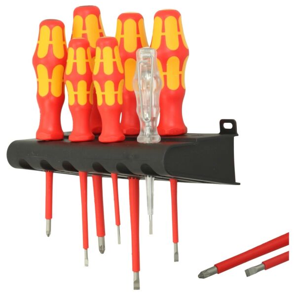Wera VDE Lasertip Schraubendreher-Satz Pozidriv PZ 05006148001