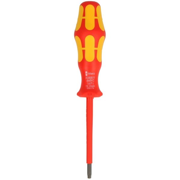 Wera VDE TORX Schraubendreher TX 20 05006174001