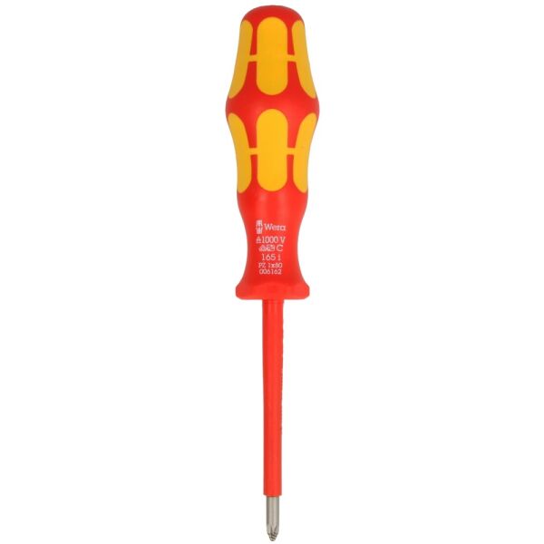 Wera VDE Kreuzschlitzschraubendreher PZ 1 05006162001
