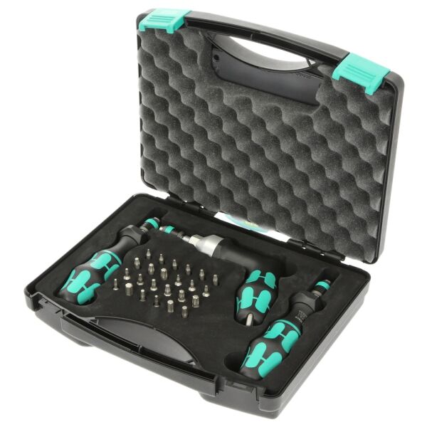 Wera Kraftform Drehmomentschraubendreher-Satz 0,3 - 6,0 Nm 05074739001