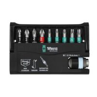 Wera Edelstahl Bit-Set mit Rapidaptor 05071110001