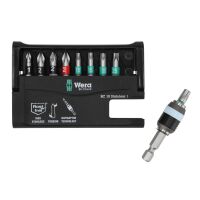 Wera Edelstahl Bit-Set mit Rapidaptor 05071110001