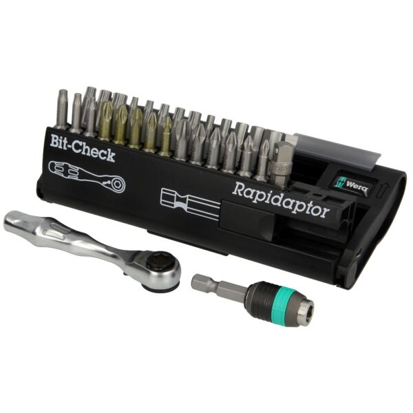 Wera Bit-Satz Check BR 30 Universal mit Bit-Ratsche 05073640001