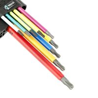 Wera Winkelschlüsselsatz für Torx in langer...