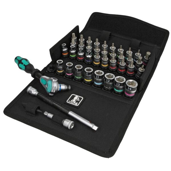 Wera Zyklop Speed-Knarren-Set mit Haltefunktion 05003755001