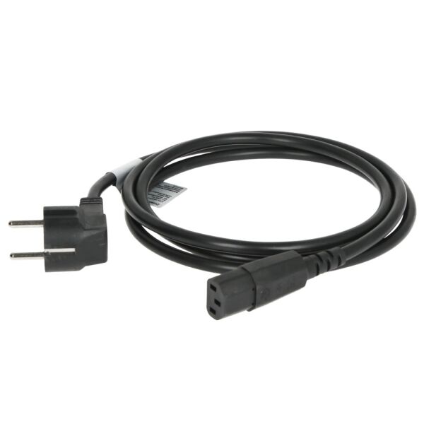 Bachmann Netzanschlussleitung C13 und Schutzkontakt-Stecker, 2 Stück 354.127