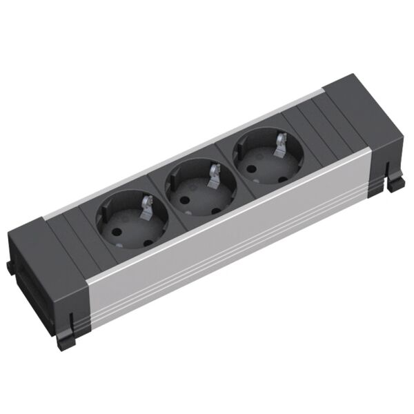 Bachmann POWER FRAME Steckdoseneinheit 3x Schutzkontakt 916.1192