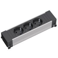 Bachmann POWER FRAME Steckdoseneinheit 3x Schutzkontakt...