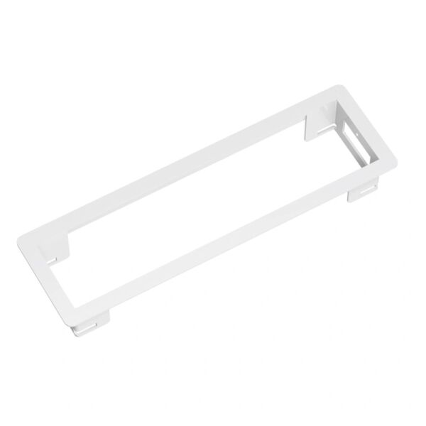 Bachmann POWER FRAME Einbaurahmen weiß kurz 915.001