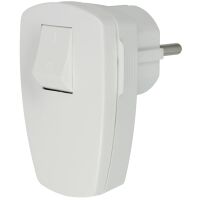 Bachmann Schutzkontakt-Winkelstecker mit Schalter...