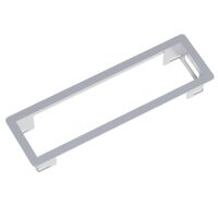 Bachmann POWER FRAME Einbaurahmen Edelstahl kurz 317.001