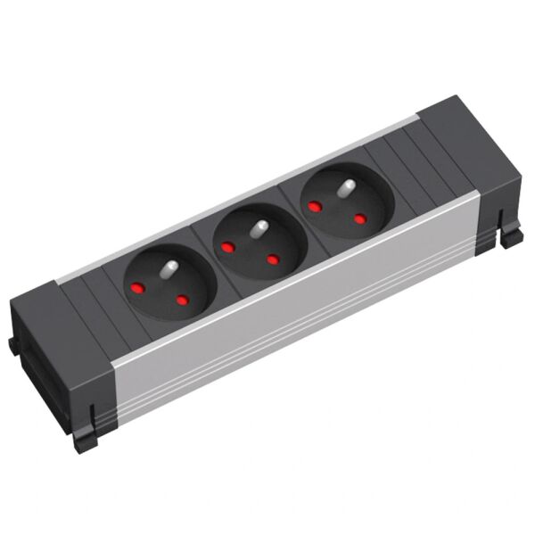 Bachmann POWER FRAME Steckdoseneinheit 3X UTE 916.111