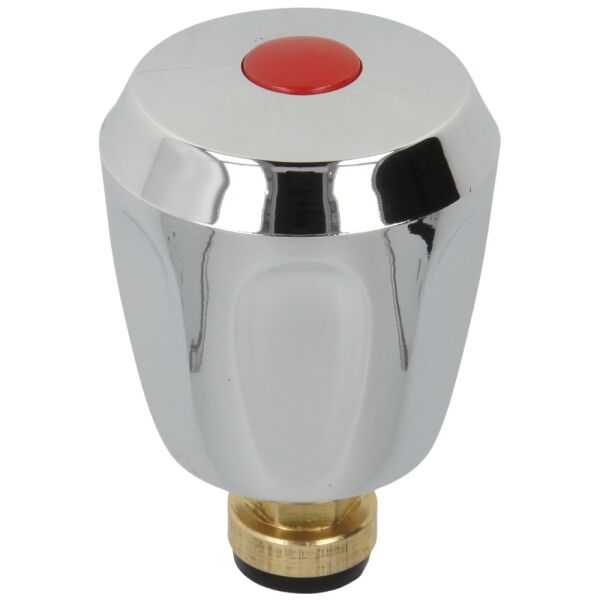 Sanitär-Oberteil 3/8" mit Elektro-Haubengriff, Warmwasser