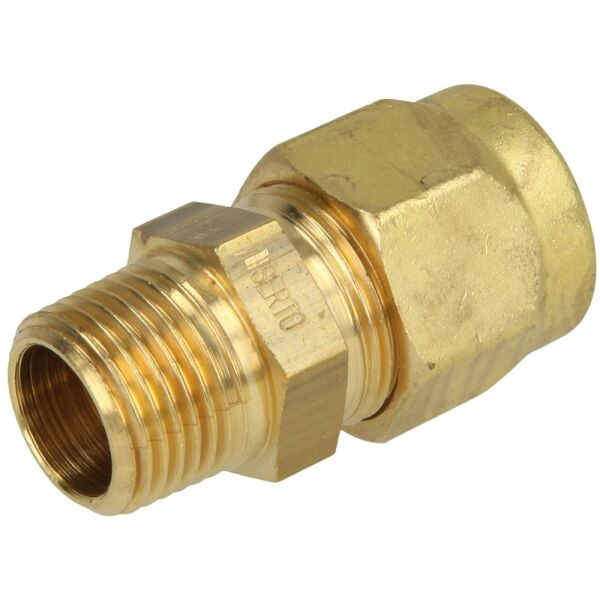 Serto Verschraubung Messing 17 mm × 1/2" AG