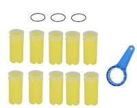 10 x Heizölfilter Ölfilter Siku Sieb Gelb...