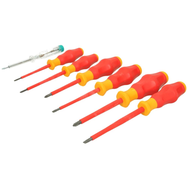 Wera Schraubendrehersatz Kraftform Comfort VDE 7 teilig 05031575001